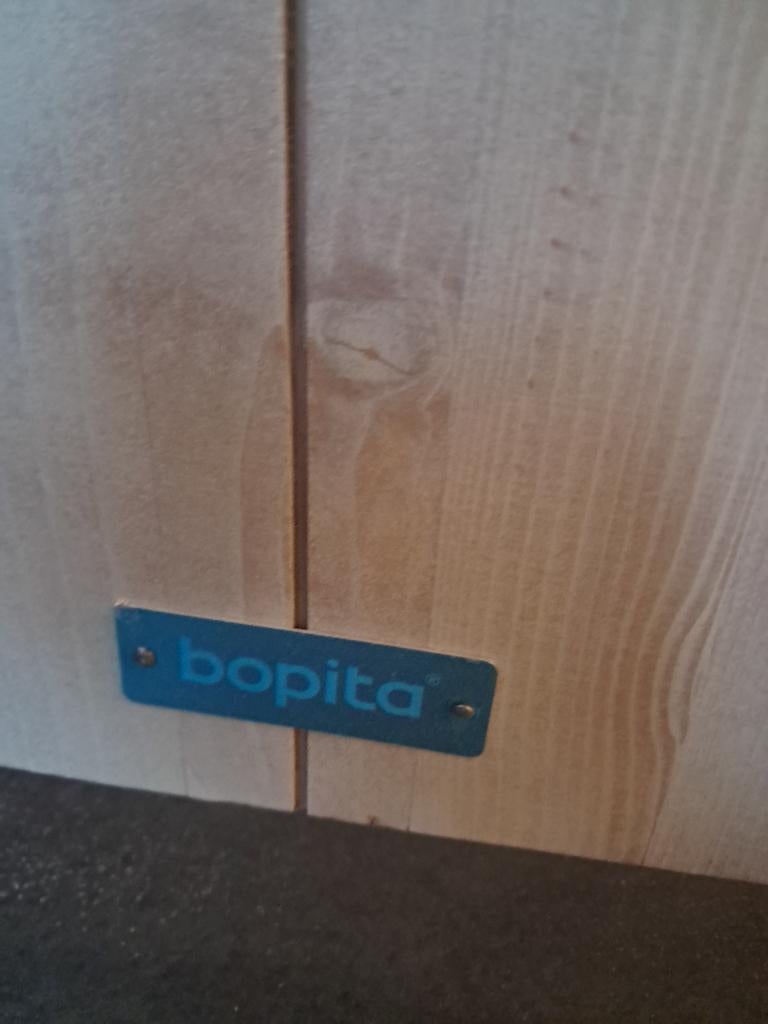 Bopita peuterbed, Kinderen en Baby's, Kinderkamer | Bedden, Zo goed als nieuw, 140 tot 160 cm, 70 tot 85 cm, Lattenbodem, Matras