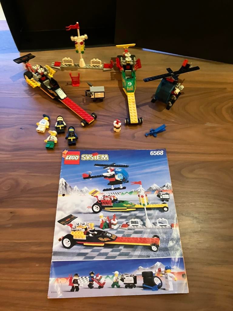 Lego set 6568 Drag Rally Race, Kinderen en Baby's, Speelgoed | Duplo en Lego, Ophalen, Zo goed als nieuw, Complete set, Lego