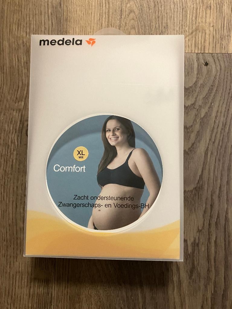 Medela zwangerschaps en voedings bh maat XL WIT NIEUW, Medela, Wit, Maat 46/48 (XL) of groter, Nieuw