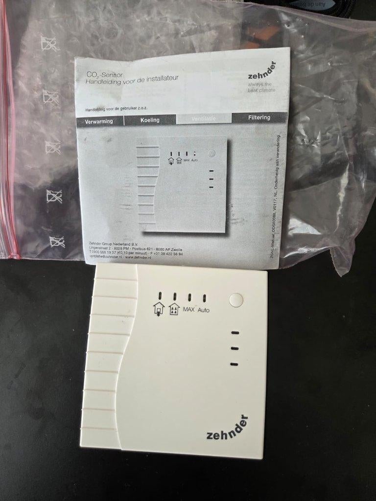 Zehnder CO₂ module / CO₂ sensor – for ComfoAir WTW, Ophalen of Verzenden, Zo goed als nieuw, Ventilator en Afzuiger
