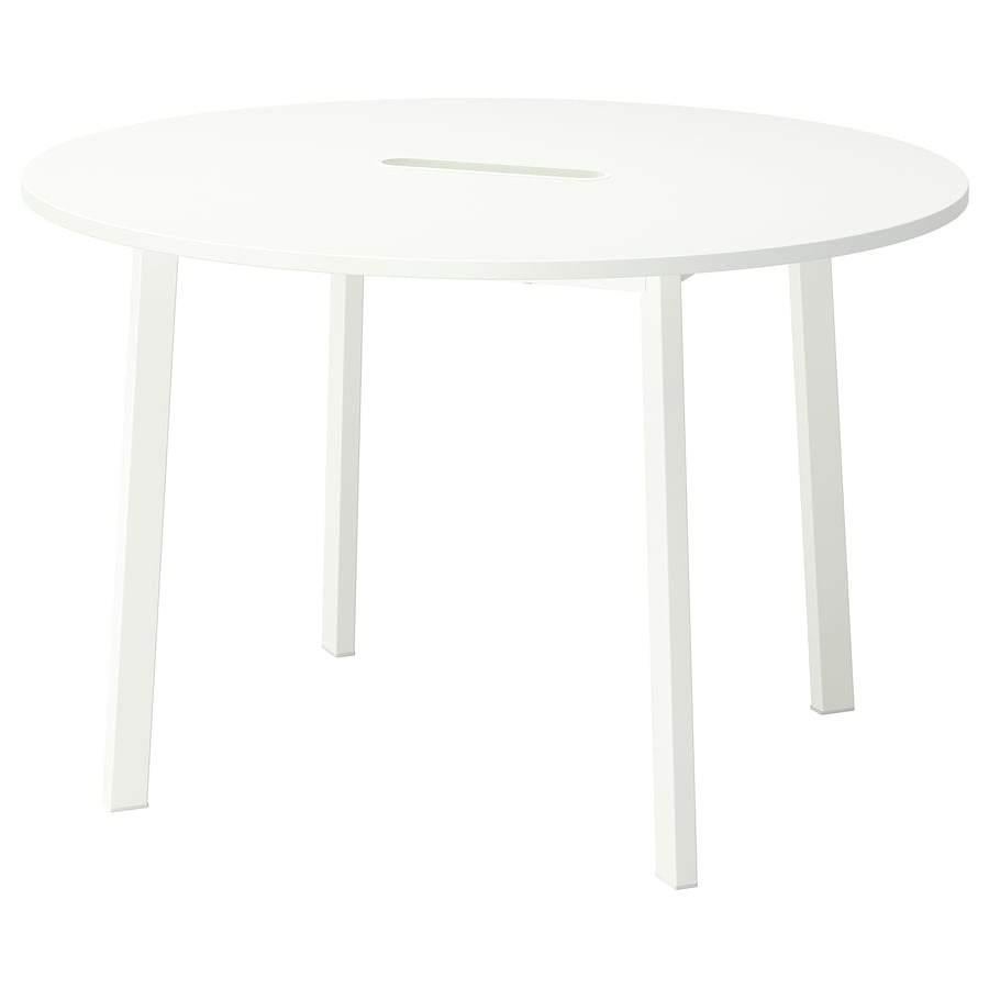 Te koop ikea mittzon ronde tafel tot 3 april te koop, Huis en Inrichting, Tafels | Eettafels, Ophalen, Rond, Zo goed als nieuw