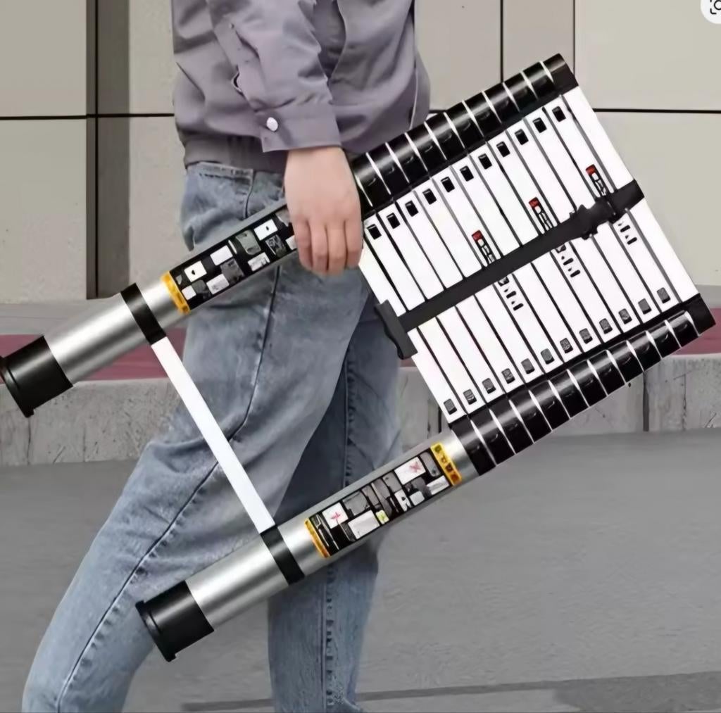 Telescoopladder nieuw, Doe-het-zelf en Verbouw, Ladders en Trappen, Ophalen of Verzenden, Nieuw, 2 tot 4 meter