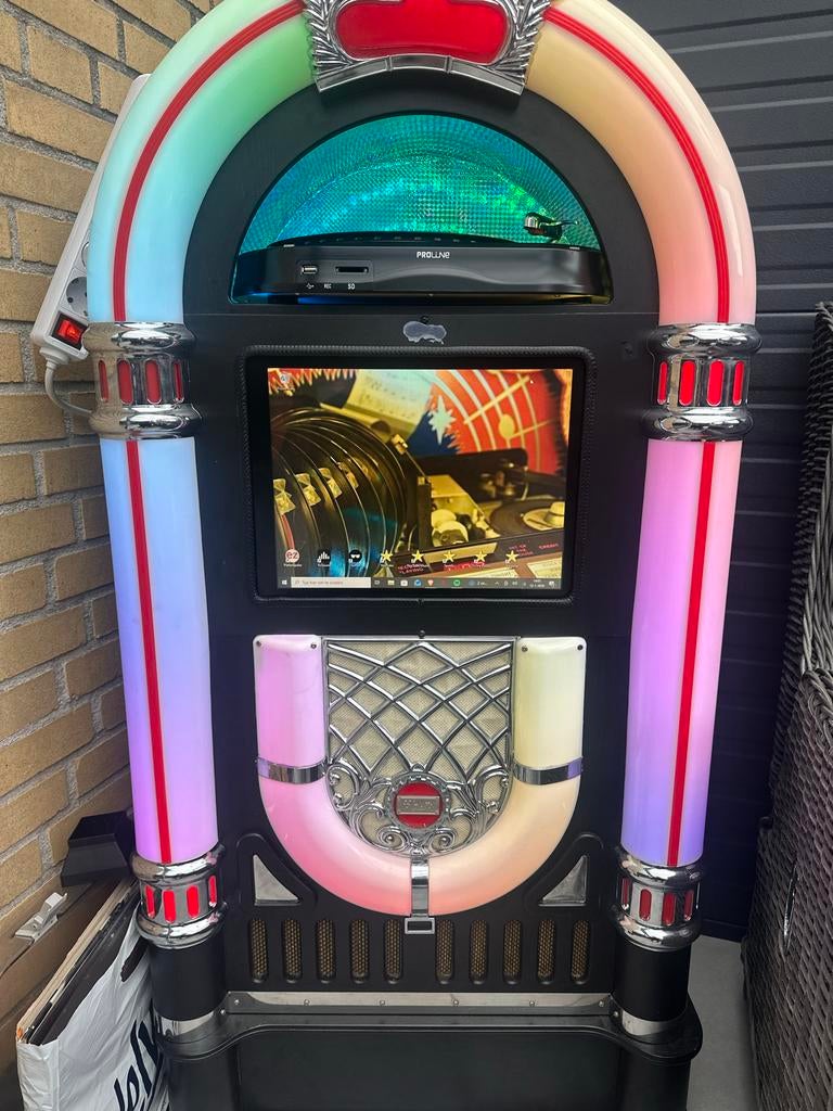 Juke box, Verzamelen, Automaten | Jukeboxen, Ophalen of Verzenden, 1970 tot heden, Overige merken