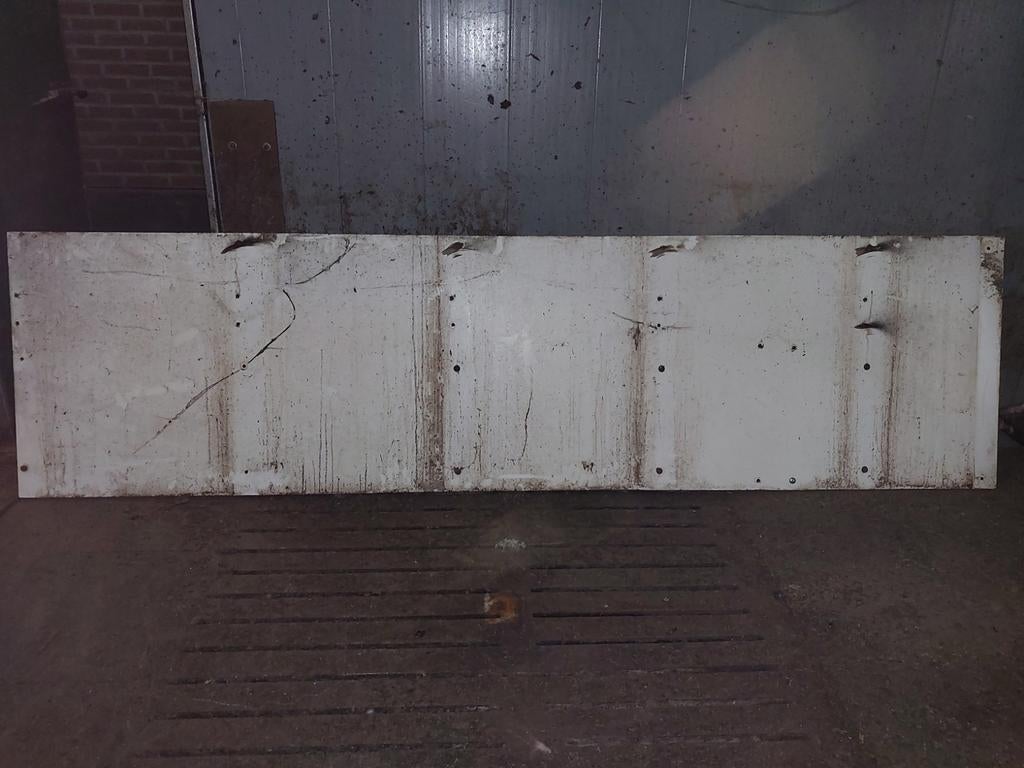 Trespa plaat. 305cm x 80cm x 8mm dik.    4 stuks., Ophalen