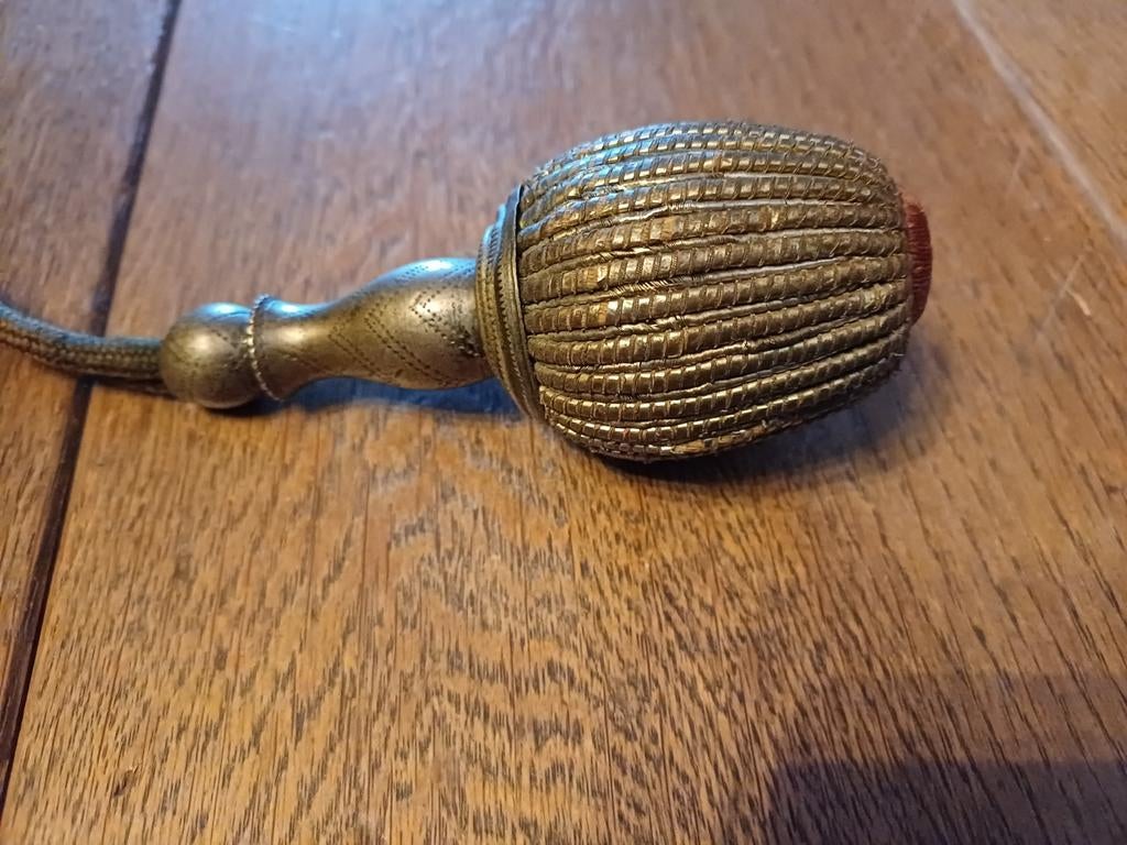 Antieke sabel sabelkwast., Ophalen, Gebruikt, Overige materialen, Overige typen