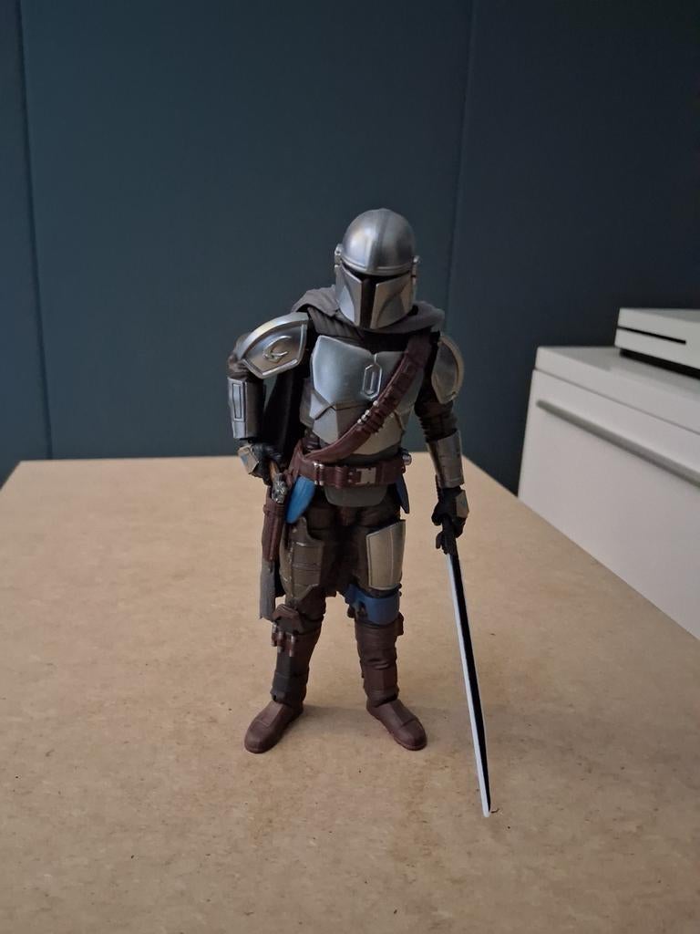 The mandalorion starwars black series, Verzamelen, Star Wars, Ophalen of Verzenden, Zo goed als nieuw, Actiefiguurtje