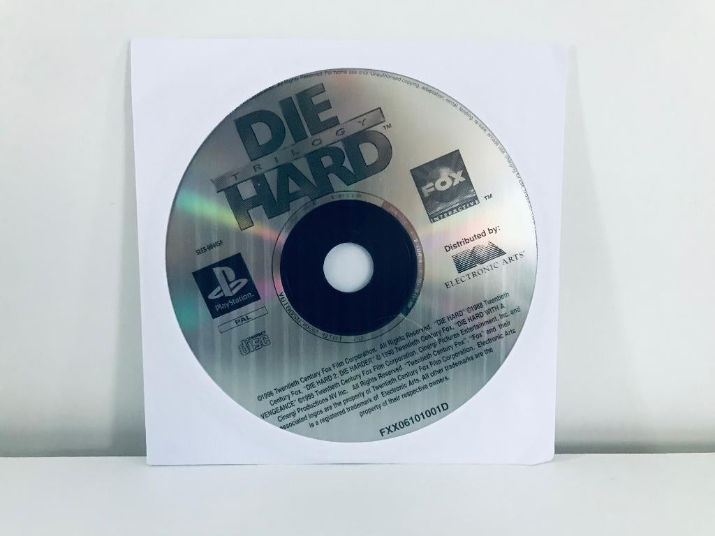 PS1 - Die Hard Trilogy (Losse Disc), Spelcomputers en Games, Games | Sony PlayStation 1, Avontuur en Actie, Vanaf 18 jaar, Verzenden