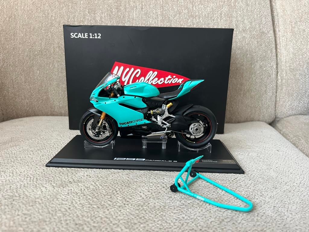 SALE! MyCollection Ducati 1299S Panigala S Tiffany Blue, Ophalen of Verzenden, Zo goed als nieuw, Auto
