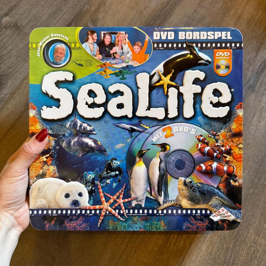 SeaLife DVD Bordspel - Identity Games, Vijf spelers of meer, Ophalen of Verzenden, Zo goed als nieuw, Identity Games