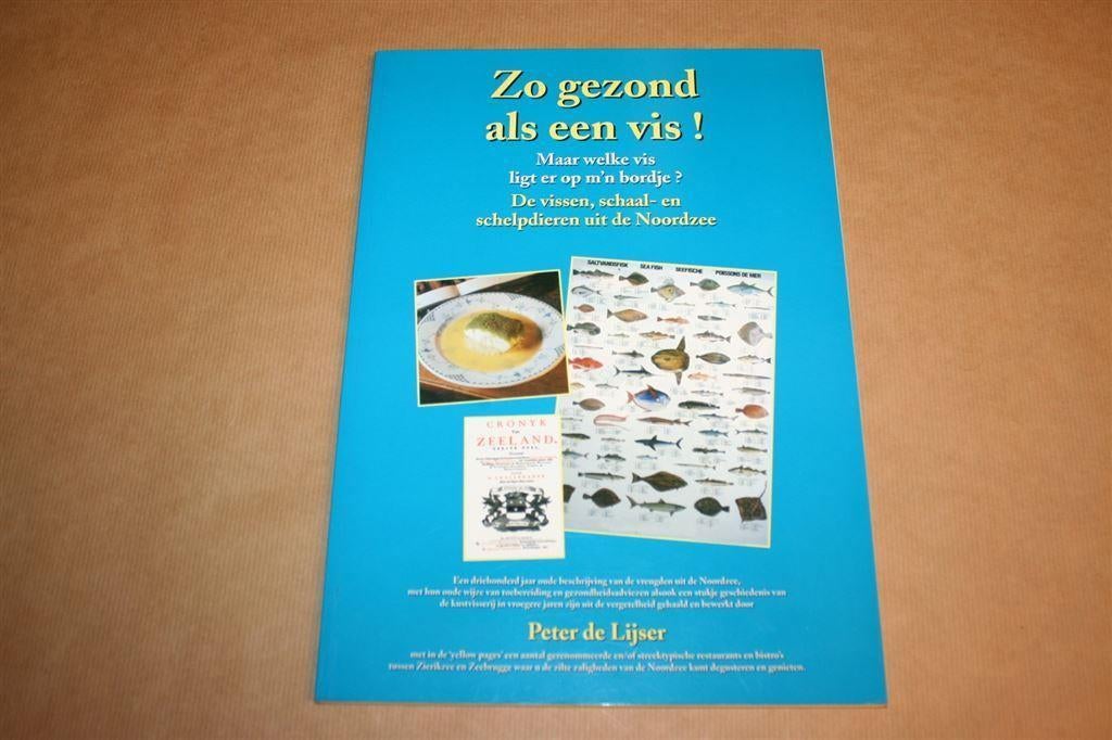 De vissen, schaal- en schelpdieren uit de Noordzee, Ophalen of Verzenden, Zo goed als nieuw, Vissen