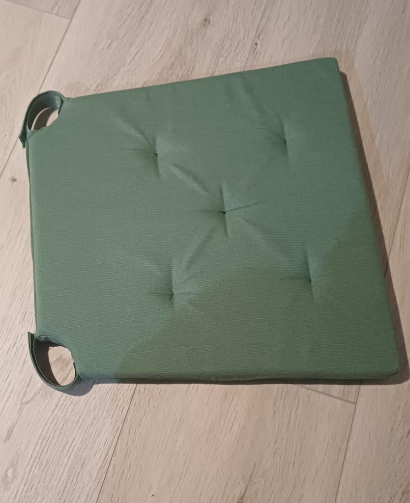 Een IKEA Justina Zitkussen Groen, Ophalen, Zo goed als nieuw, Groen, Vierkant