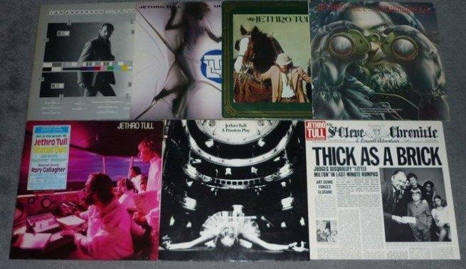 Jethro Tull - 7  LP's - 1979/1984, Ophalen of Verzenden, Gebruikt, 12 inch, Progressive