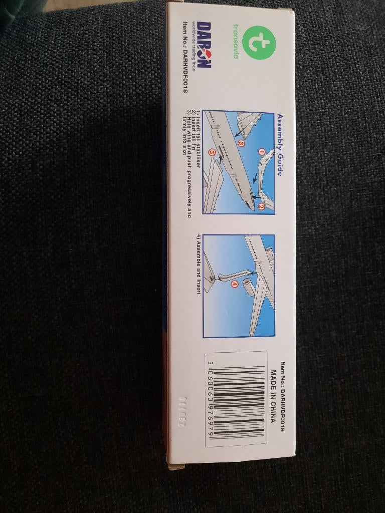 Model vliegtuig transavia boeing 737-800, Overige merken, 1:200 of kleiner, Nieuw, Ophalen of Verzenden