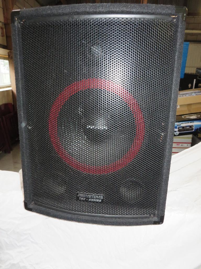 4x JB systems TSX-12 PA luidspreker, Audio, Tv en Foto, Luidsprekers, Front, Rear of Stereo speakers, 120 watt of meer, Overige merken