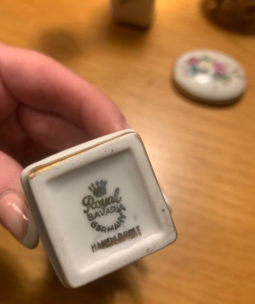 Royal Bavaria Parfum Set - Nostalgisch Porselein, Ophalen of Verzenden, Gebruikt, Toebehoren