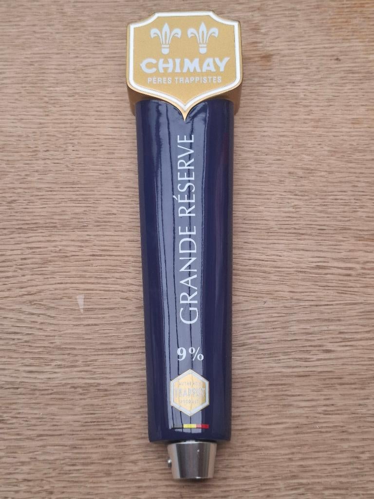 Taphendel Chimay bier Grande Réserve, Verzamelen, Ophalen of Verzenden, Nieuw, Reclamebord, Plaat of Schild, Overige merken
