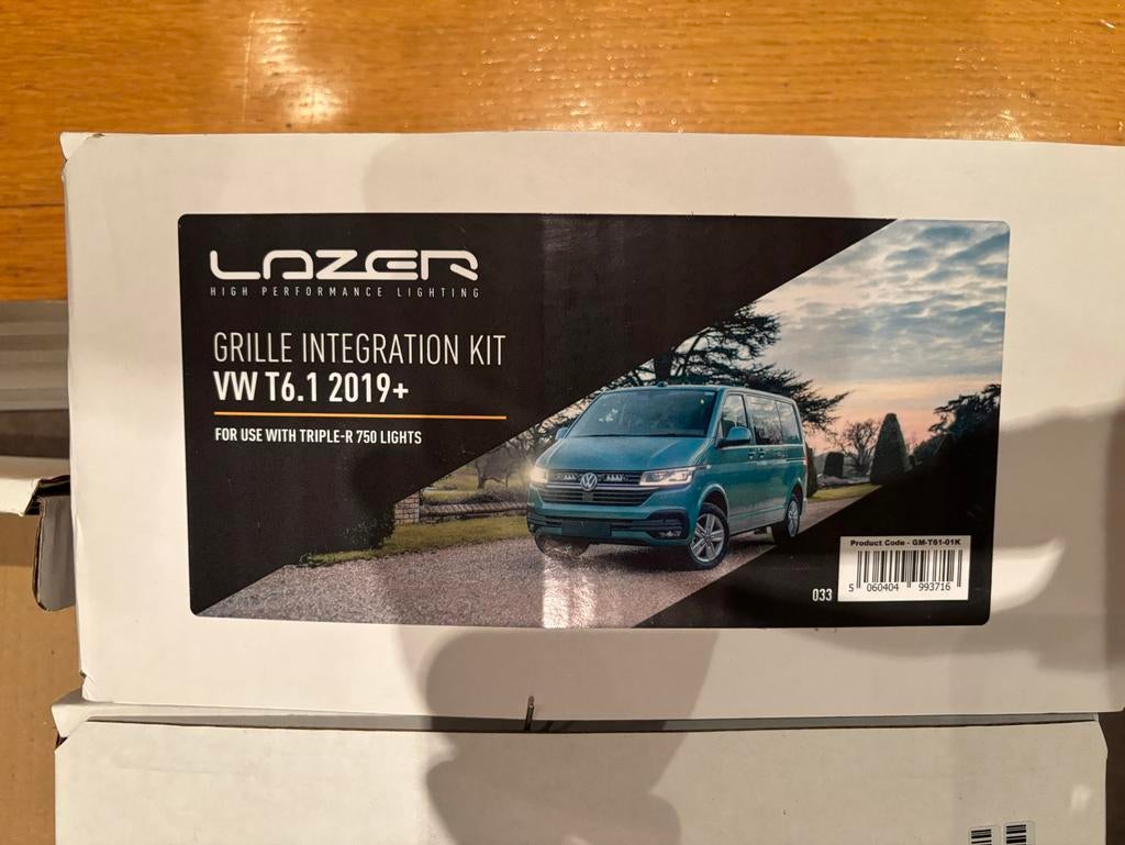 Montageset Lazer Triple R750 VW Transporter T6, Ophalen of Verzenden, Nieuw, Volkswagen
