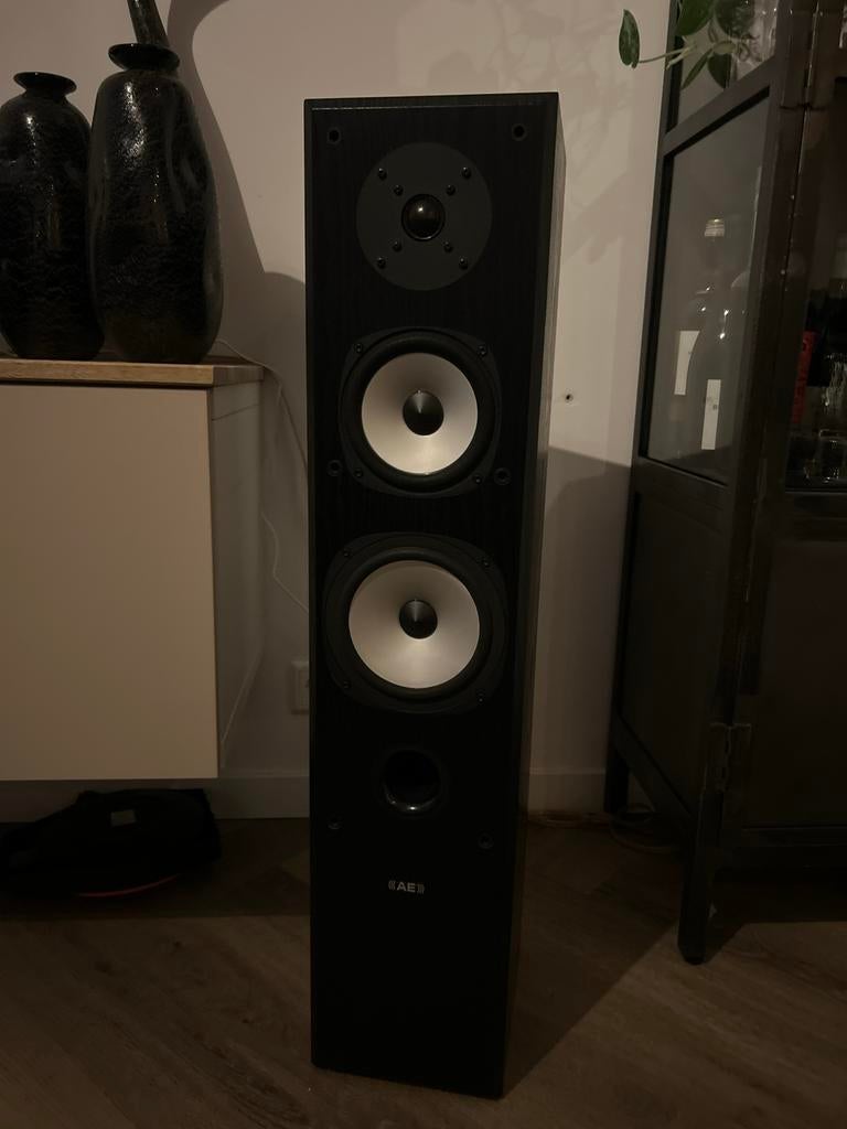 Acoustic Energy Aegis Evo Three luidsprekers, Gebruikt, 60 tot 120 watt, Front, Rear of Stereo speakers, Ophalen