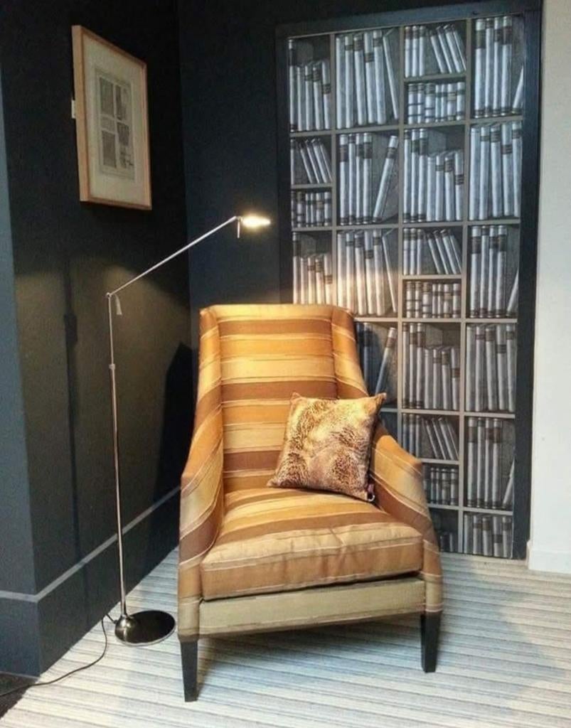 John Hutton Angel Fauteuil - Zijde Jim Thompson, Ophalen of Verzenden