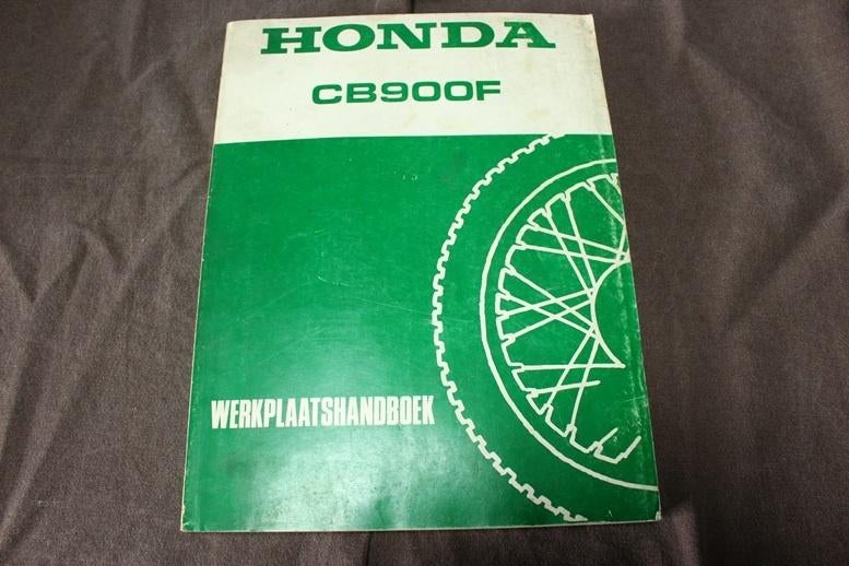 Honda CB900F motorfiets werkplaatsboek CB 900 F, Motoren, Handleidingen en Instructieboekjes, Honda, Ophalen of Verzenden