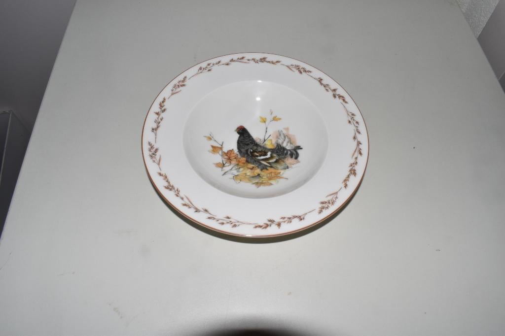 Diep bord Korhoen Natuurservies Tettau, Info@detagrijn.com, Overige materialen, Nieuw, Ophalen of Verzenden