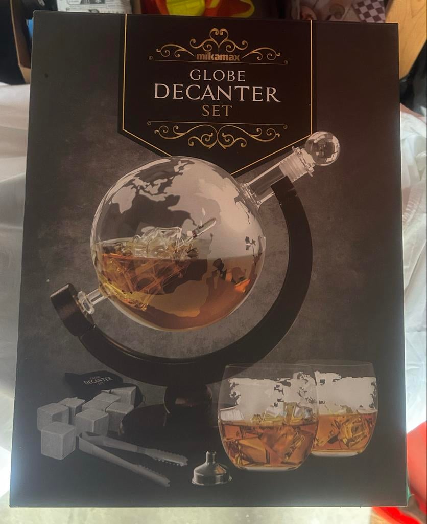 Stoere whiskey/wijn decanter, Ophalen, Overige gebieden, Overige typen