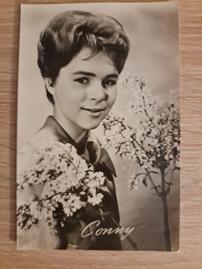 Ansichtkaart Conny Froboess, Verzamelen, Ophalen of Verzenden