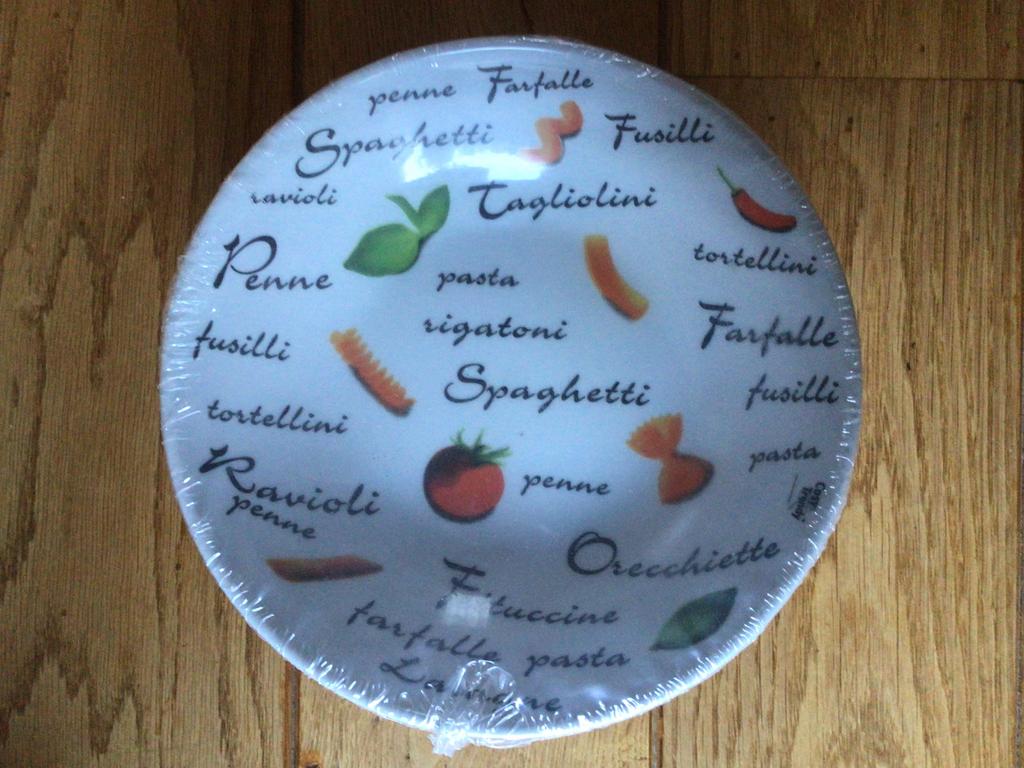 Pastaborden, Ophalen, Nieuw, Bord(en)