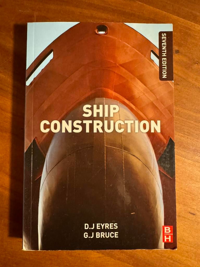 Ship Construction - D.J. Eyres & G.J. Bruce, Boeken, Ophalen of Verzenden, Beta, Zo goed als nieuw, HBO
