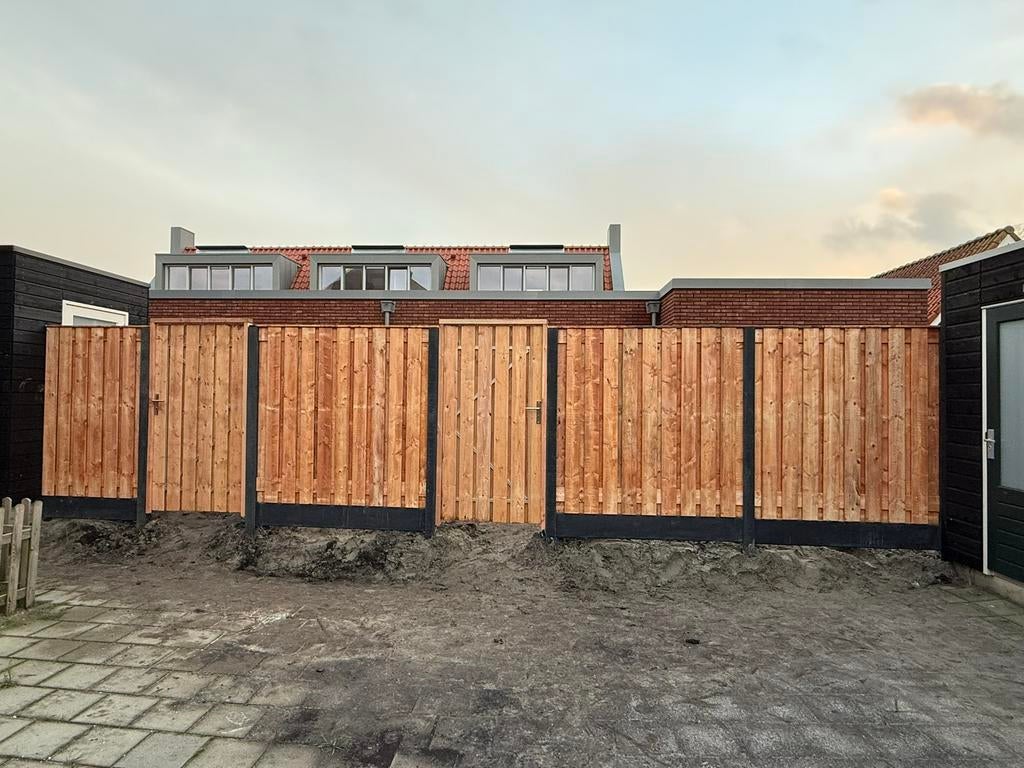 Geïmpregneerd Redwood schutting vanaf €110,- pm incl montage