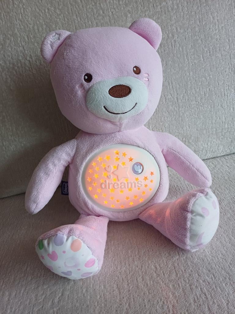 Chicco slaapbeer, Ophalen, Zo goed als nieuw, Eenpersoons, Hout