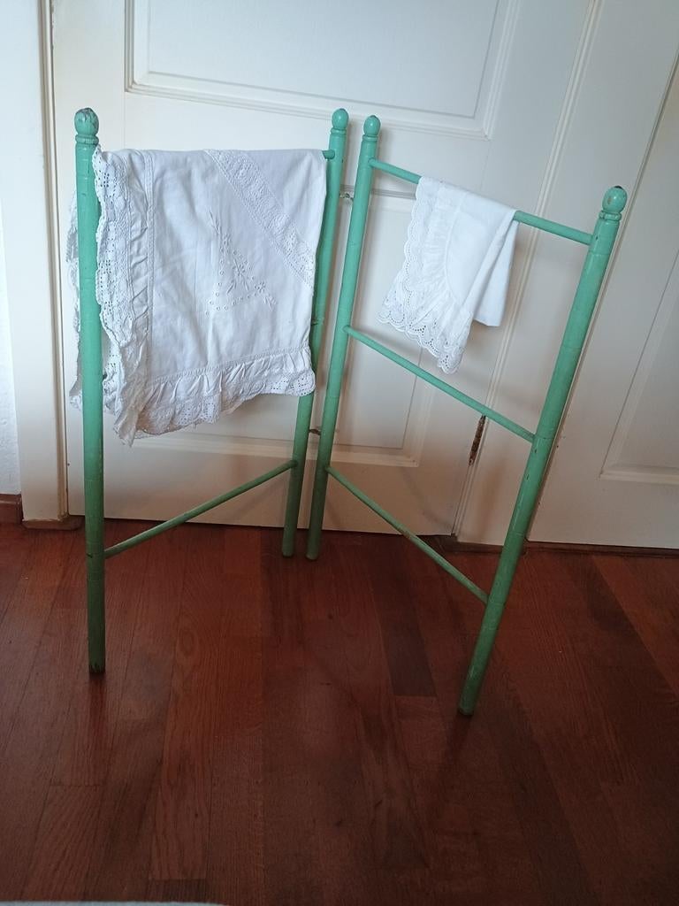 Oud houten wasrekje, Antiek en Kunst, Ophalen