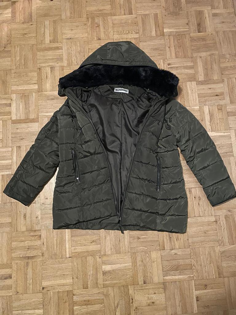 Jas maat 48 miller en monroe, Ophalen, Maat 46/48 (XL) of groter, Groen, Onbekend