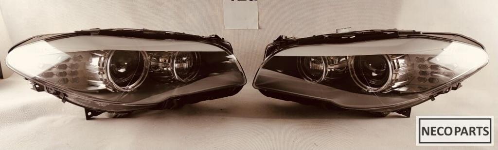 BMW F10 F11 XENON KOPLAMP KOPLAMPEN ORIGINEEL COMPLEET, Ophalen of Verzenden, Gebruikt, BMW