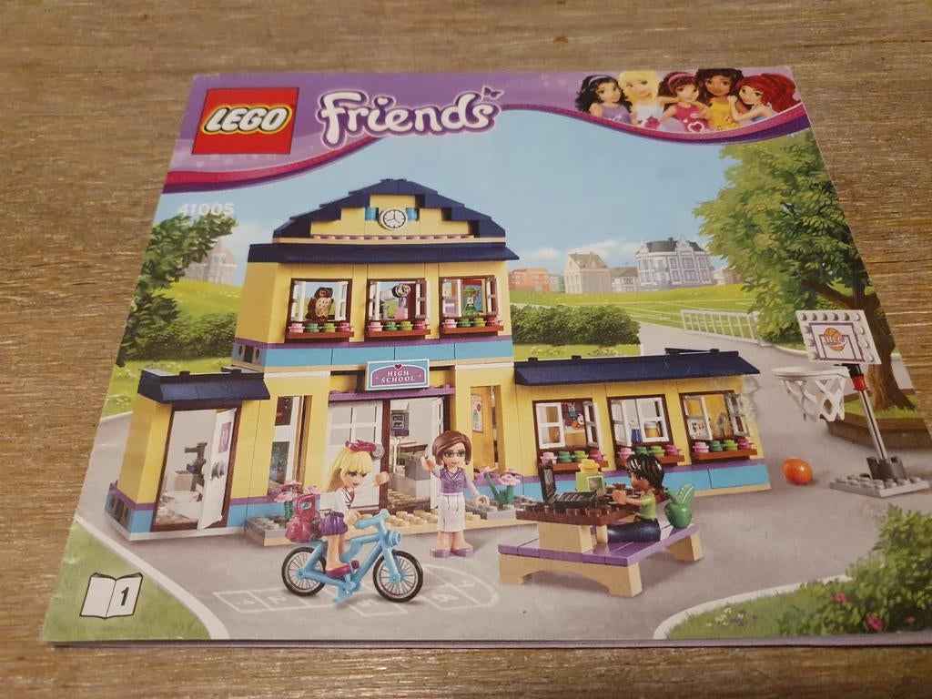 Lego Friends Heartlake School 41005 - Handleiding, Kinderen en Baby's, Speelgoed | Duplo en Lego, Gebruikt, Lego, Complete set