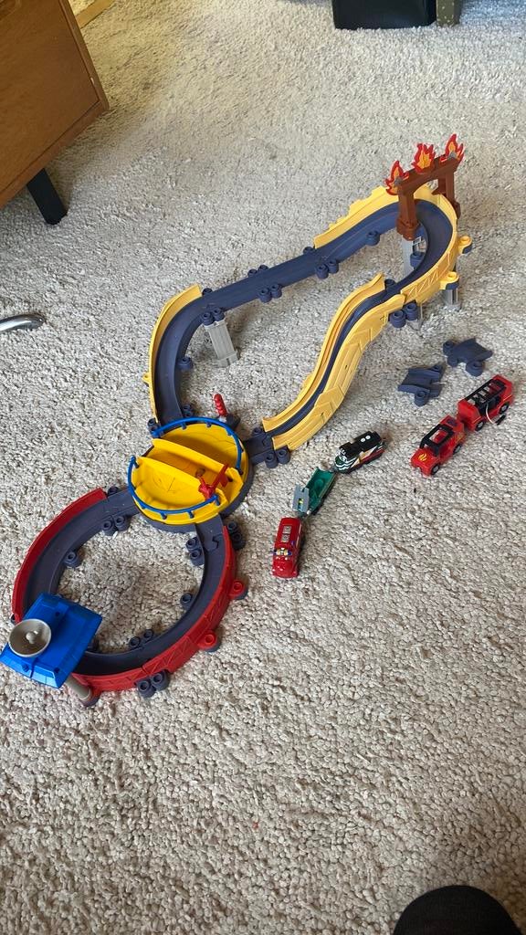 Treinbaan electrisch, Ophalen of Verzenden, Gebruikt, Handmatig, Overige merken