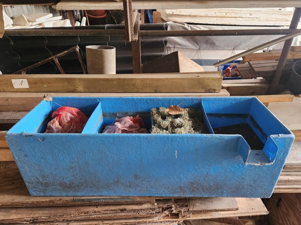 Vis Filterbak - 30x30x95cm, Tuin en Terras, Vijvers, Ophalen, Gebruikt