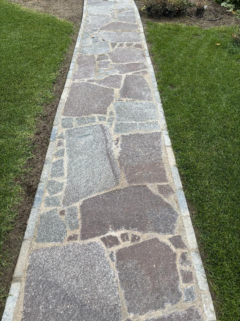 Natuurstenen Flagstones porfier italië, Ophalen, Nieuw, Terrastegels, Natuursteen