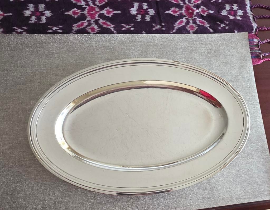 Christofle Verzilverd Schaal, Ophalen of Verzenden