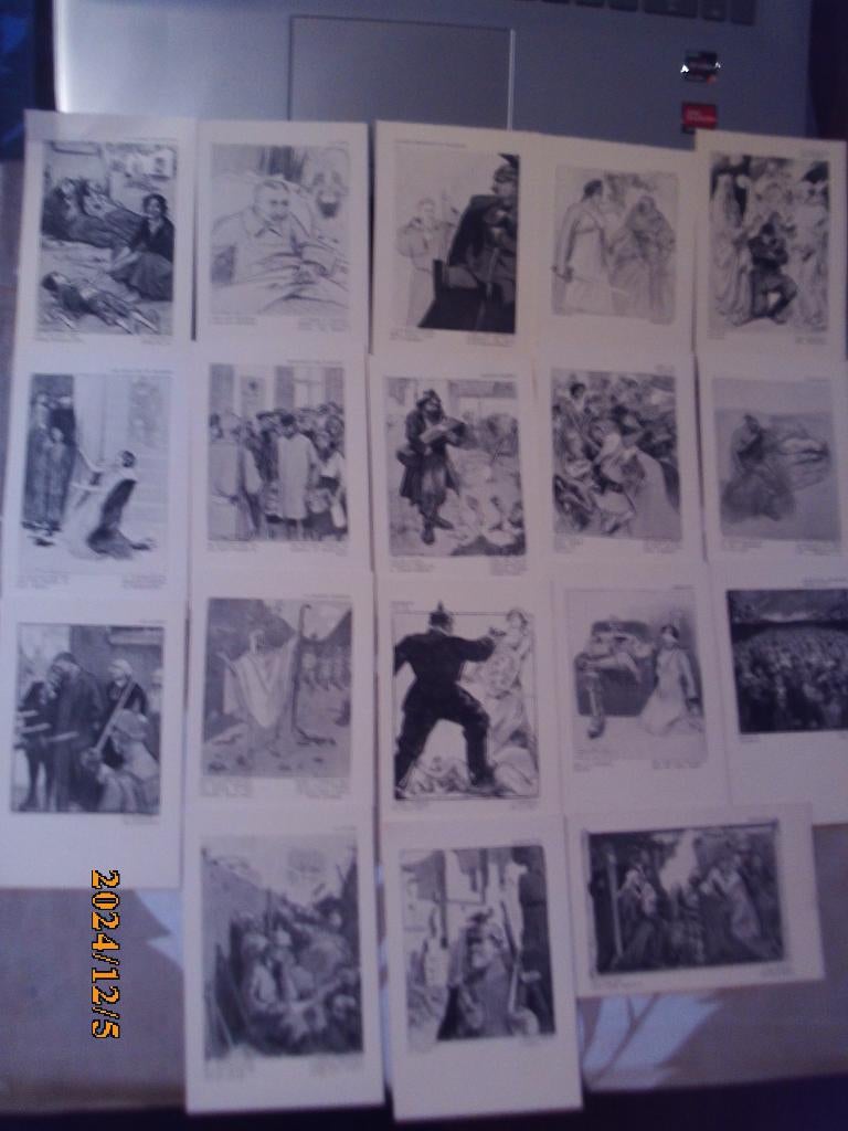 18 ansichtkaart WO 1 teken Louis Raemaekers Rode Kruis 1918, Ophalen of Verzenden, Voor 1920, Ongelopen, Overige thema's