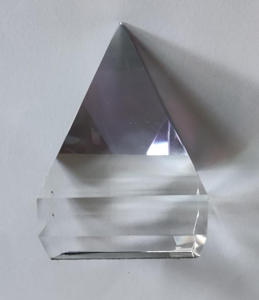 Kubus prisma regenboog fotografie kristal, Ophalen of Verzenden, Gebruikt, Overige typen