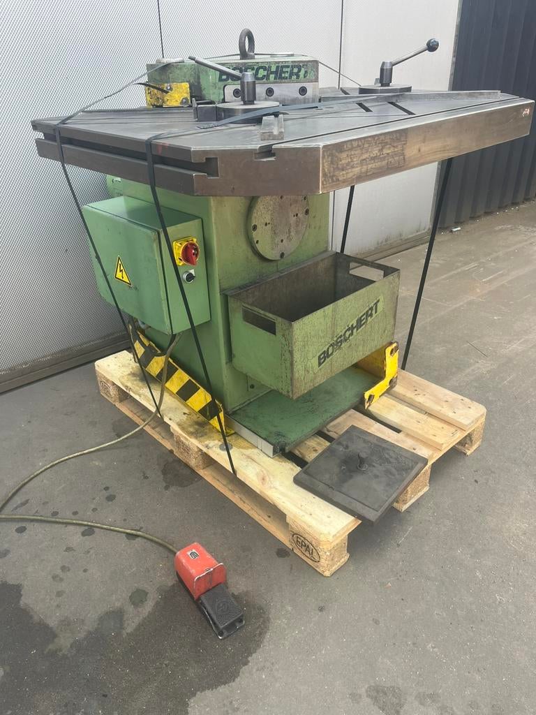 Uithoekschaar Boschert Type 12 K4 Bj 1988 Cap 225x 4 mm, Ophalen of Verzenden