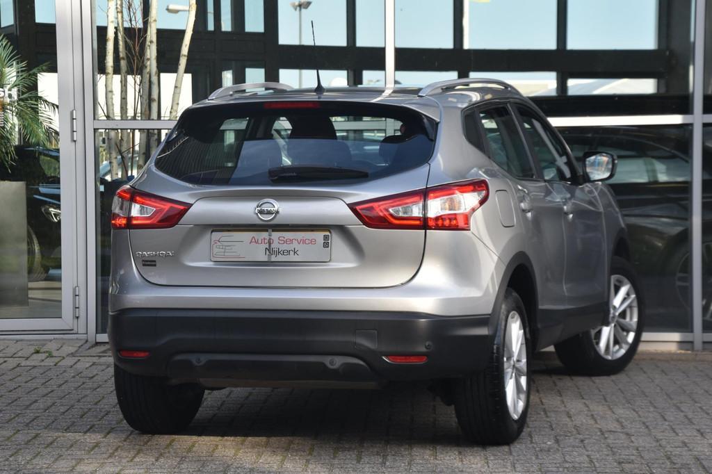 Nissan Qashqai 1.2 Acenta Airco Pdc Pano. dak NAP Nette Auto, Voorwielaandrijving, Stof, Gebruikt, 4 cilinders