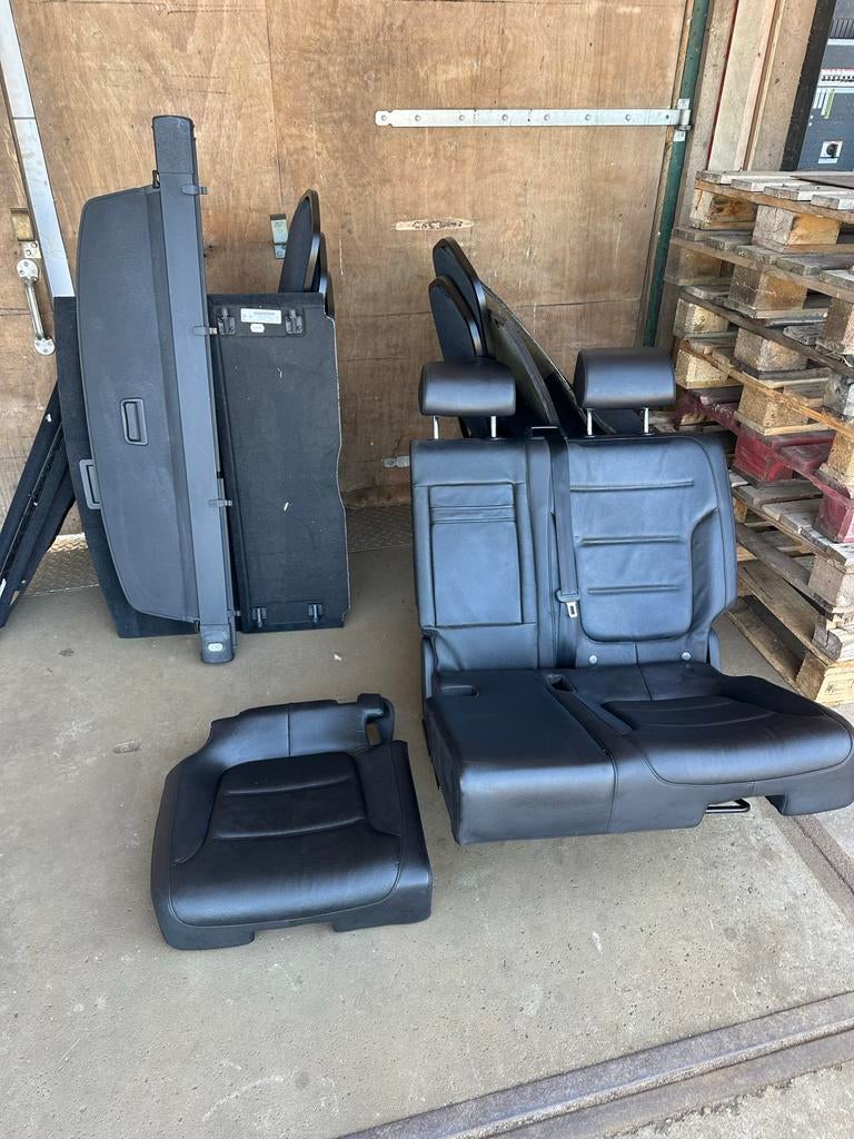 Gedeelte achterbank Volkswagen Touareg echt leder 2017, Ophalen of Verzenden, Gebruikt, Volkswagen