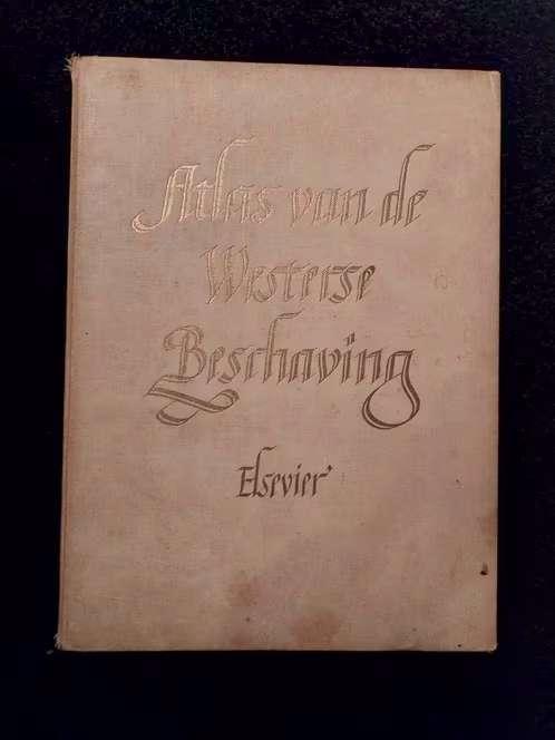 Atlas van de Westerse Beschaving, Elsevier 1951, Overige atlassen, 1800 tot 2000, Wereld, Ophalen