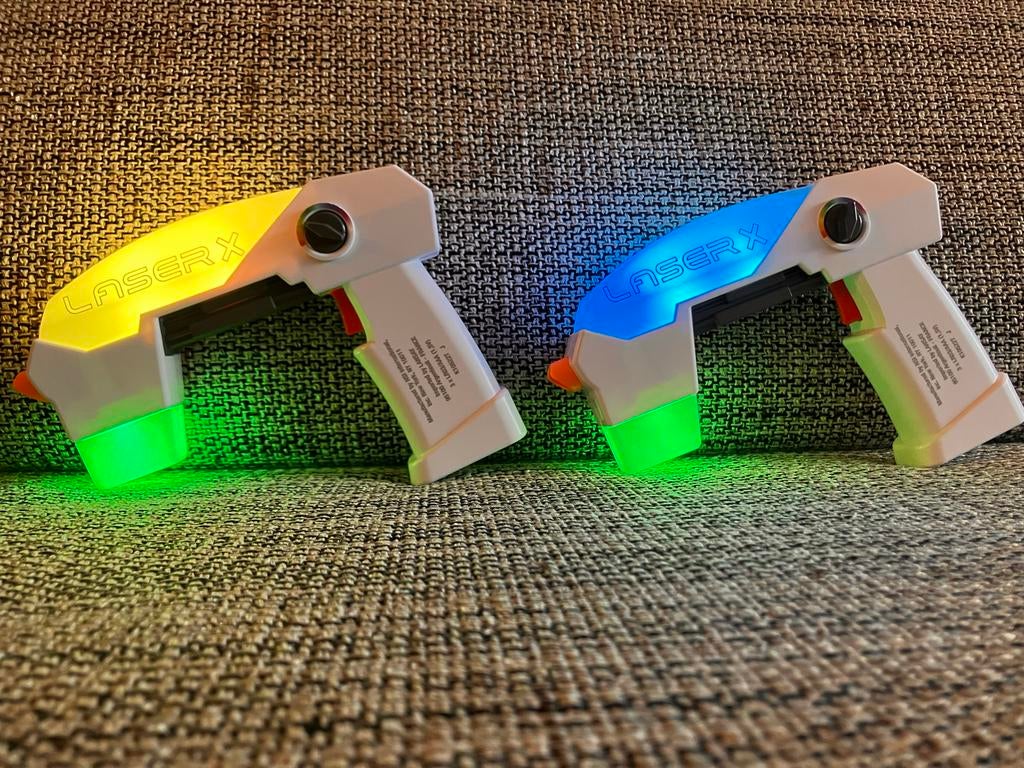 Laser X Ultra laserguns - Zo goed als nieuw, Kinderen en Baby's, Speelgoed | Buiten | Actiespeelgoed, Ophalen of Verzenden, Zo goed als nieuw
