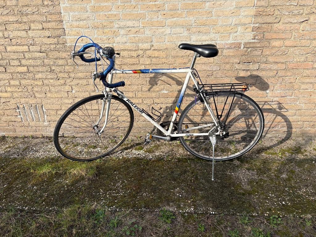 Raleigh Flyer – jaren '80 – framemaat 57 cm – opknapper, Fietsen en Brommers, 28 inch, Gebruikt, Heren, 57 tot 61 cm