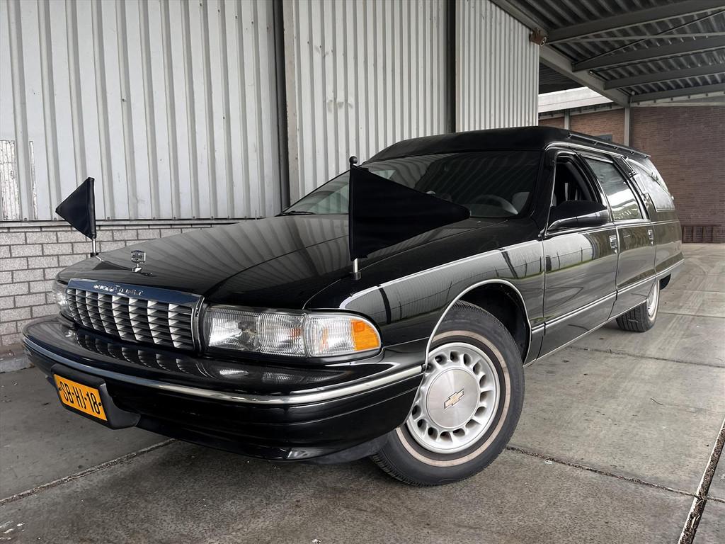 Chevrolet Caprice Begrafenisauto Rouwauto V8, Automaat, Chevrolet, Zwart, Origineel Nederlands