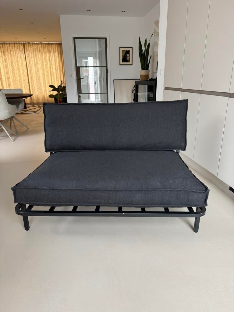 Loungebank met kussen mica decorations, Ophalen, Gebruikt