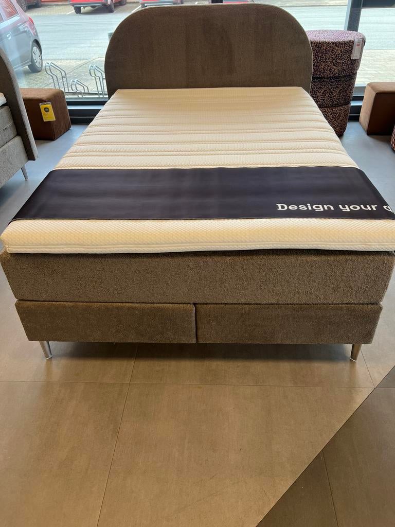 Eijerkamp collectie boxspring Betsy, Ophalen, Zo goed als nieuw, Tweepersoons, 140 cm